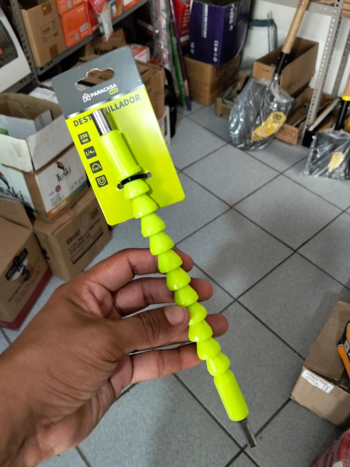 extension flexible  para Atornillador Cod:5066 Driver :04