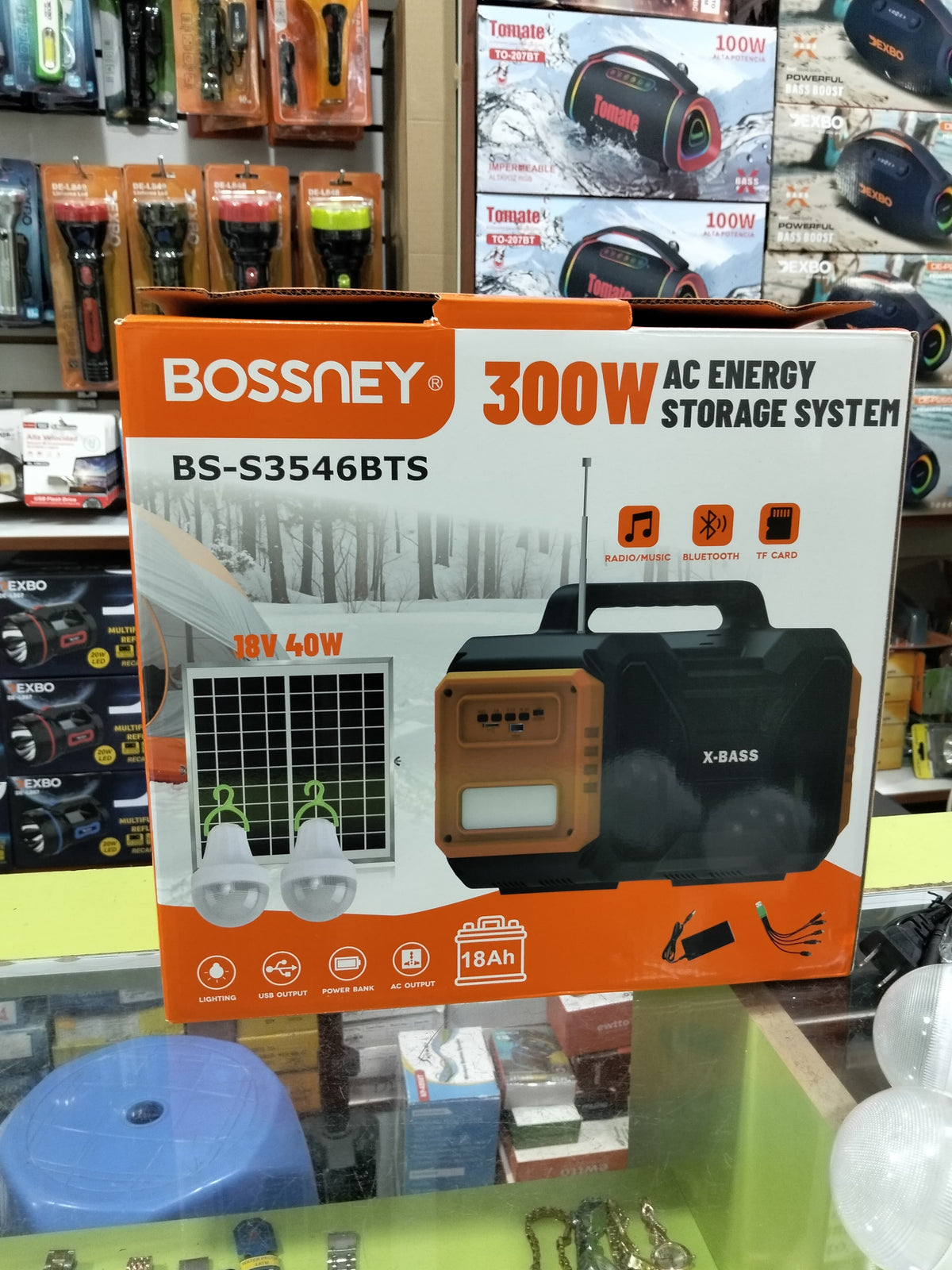 kit solar con panel solar 300W Cod:3084 driver:05