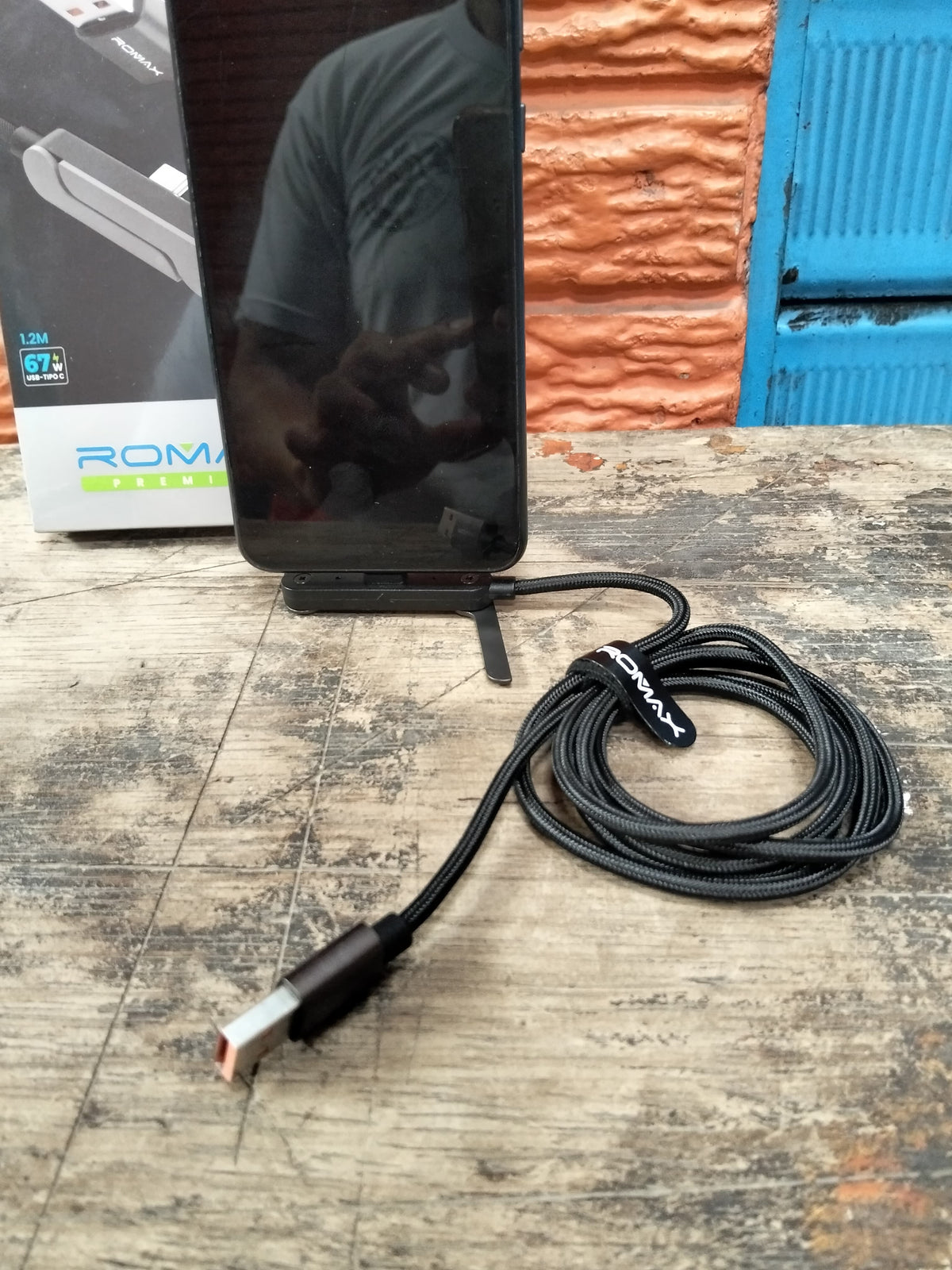 Cable tipo C 67W con soporte para celular Cod:5099 driver:01