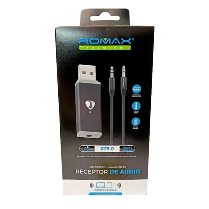 Receptor de Audio Portátil Inalámbrico Cod:1181 driver:01