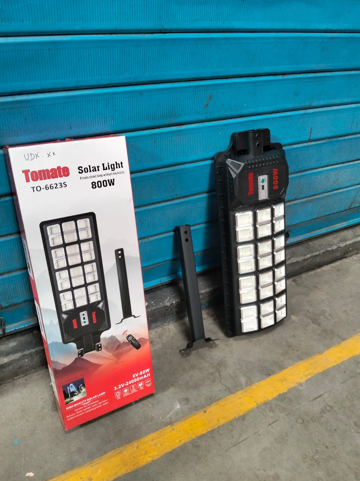 Iluminaria solar 800W cod:1314 driver :01