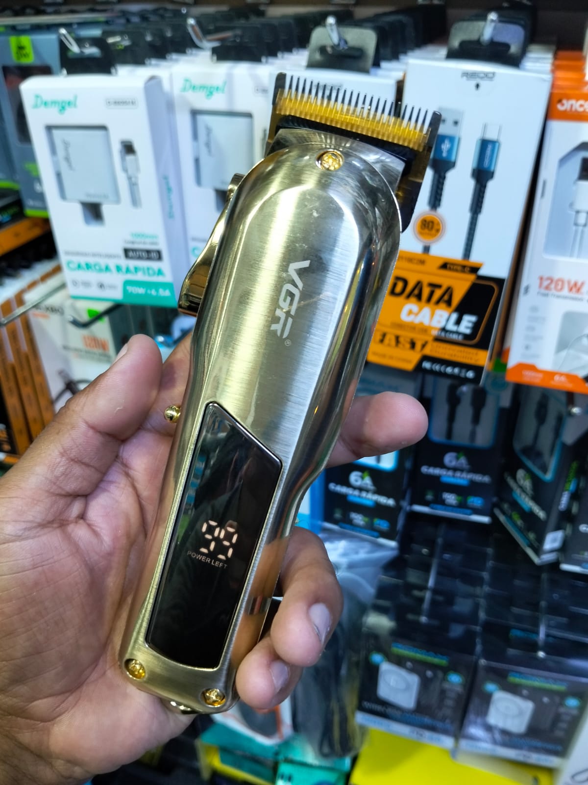 Maquina inalambrica para cabello profesional cod:5057 driver:02 /