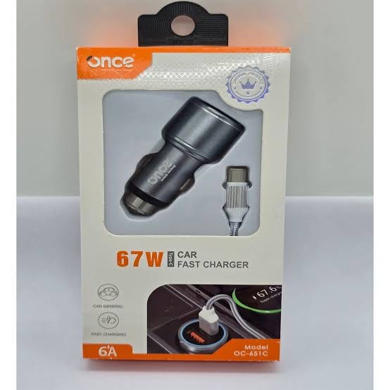 Cigarrera cargador de celular 67W Cod:1328 driver:02