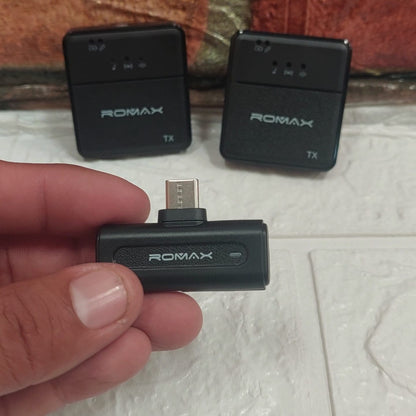 Microfono solapero Inalambrico pack x 2 Cod:3353 Driver 01