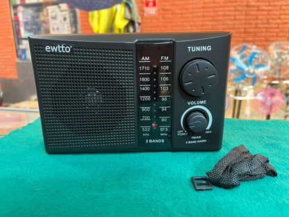 Radio Am / Fm  solo a pilas Cod:1358 driver:03