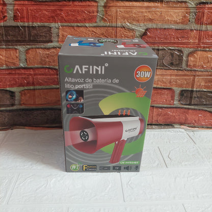 Megafono Solar Bluetooth con Linterna Grabación Sirena Cod:3326 Driver :05