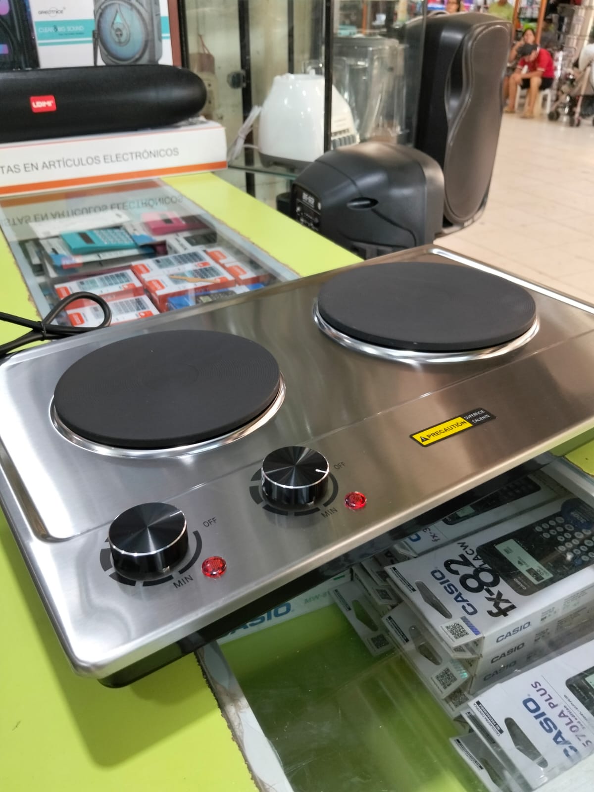 Cocina electrica 2 hornillas Cod:1500 driver :05