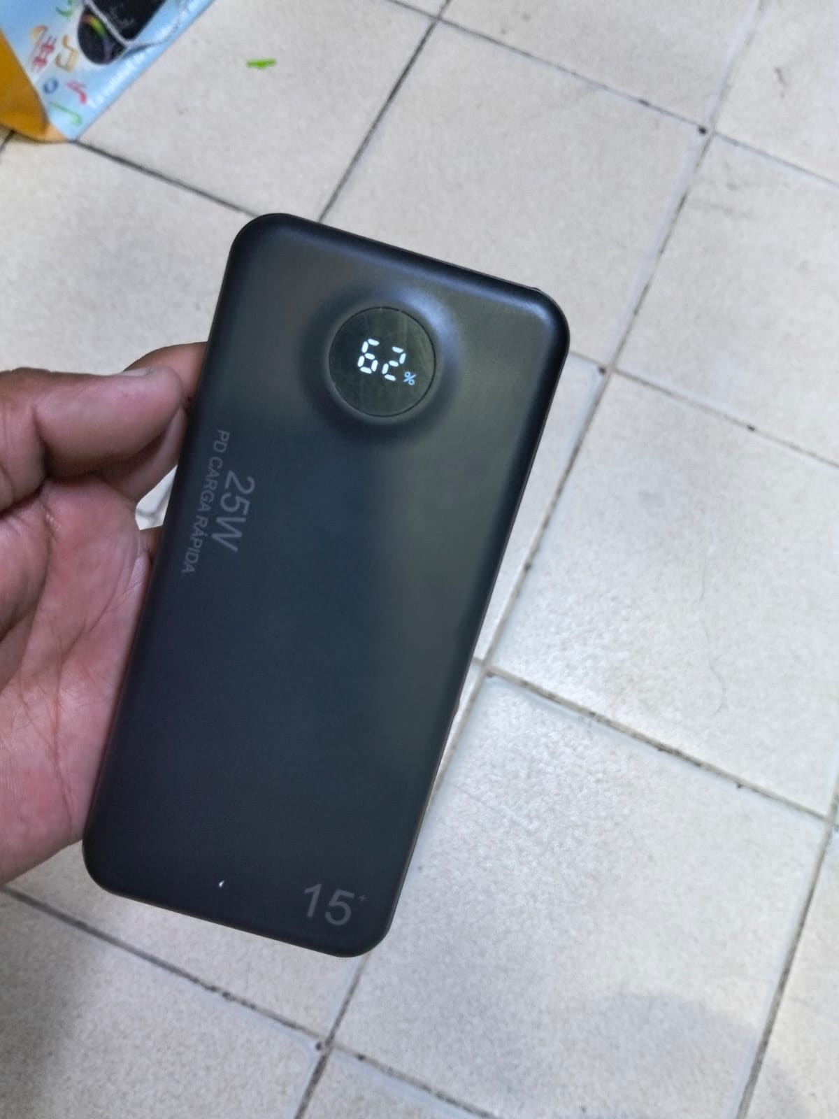 Bateria portatil 15000 mah Cod:1281 driver :02