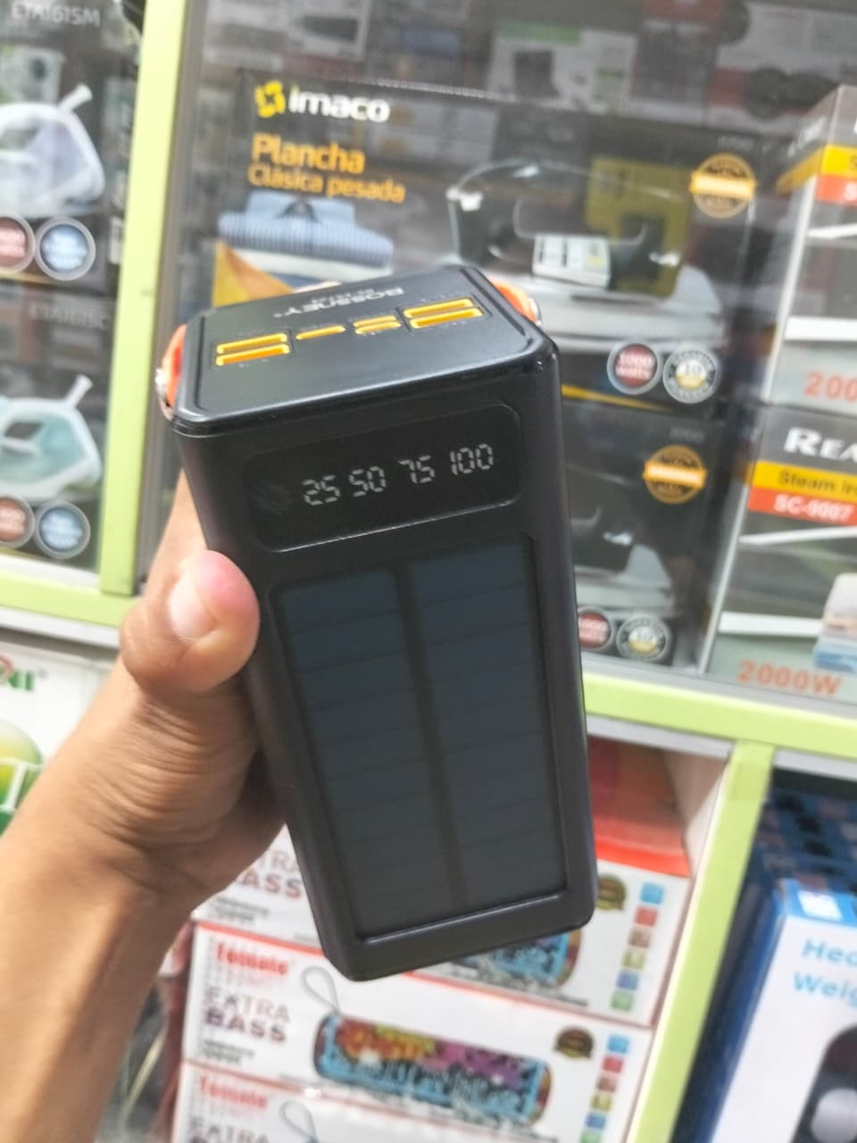 bateria portatil 60000mah solar cod:3027 driver: 05