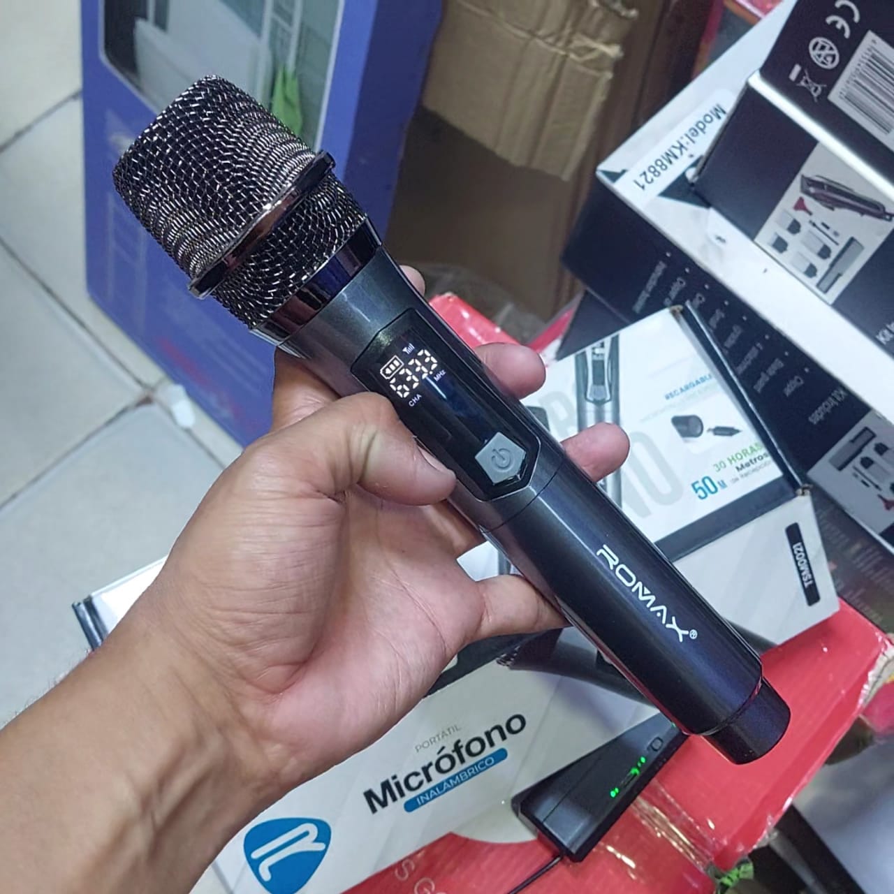 Microfono inalambrico Cod:3390 Driver :02