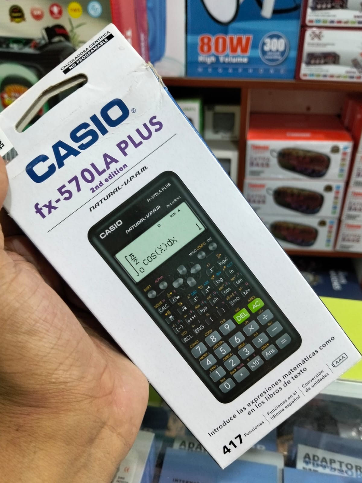calculadora científica FX-82LA Cod:1501 driver:05