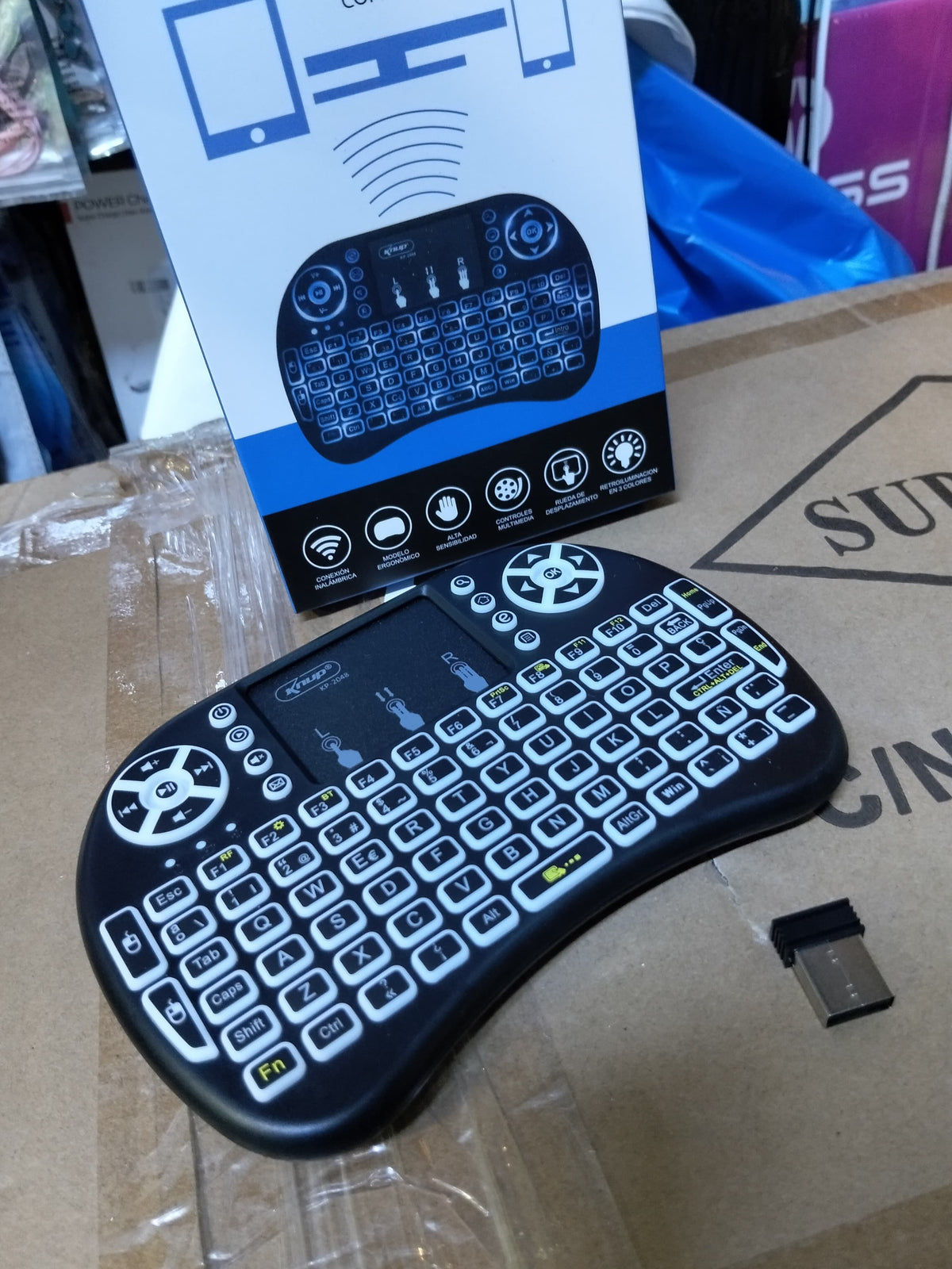 mini teclado para TV Cod:3035 driver : 02