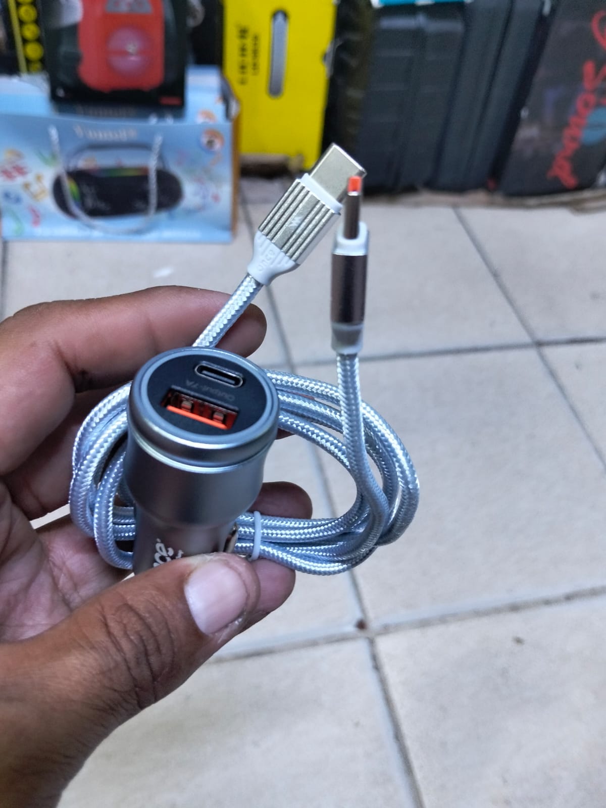 cigarrera cargador 75w para carro Cod:1329 driver :02
