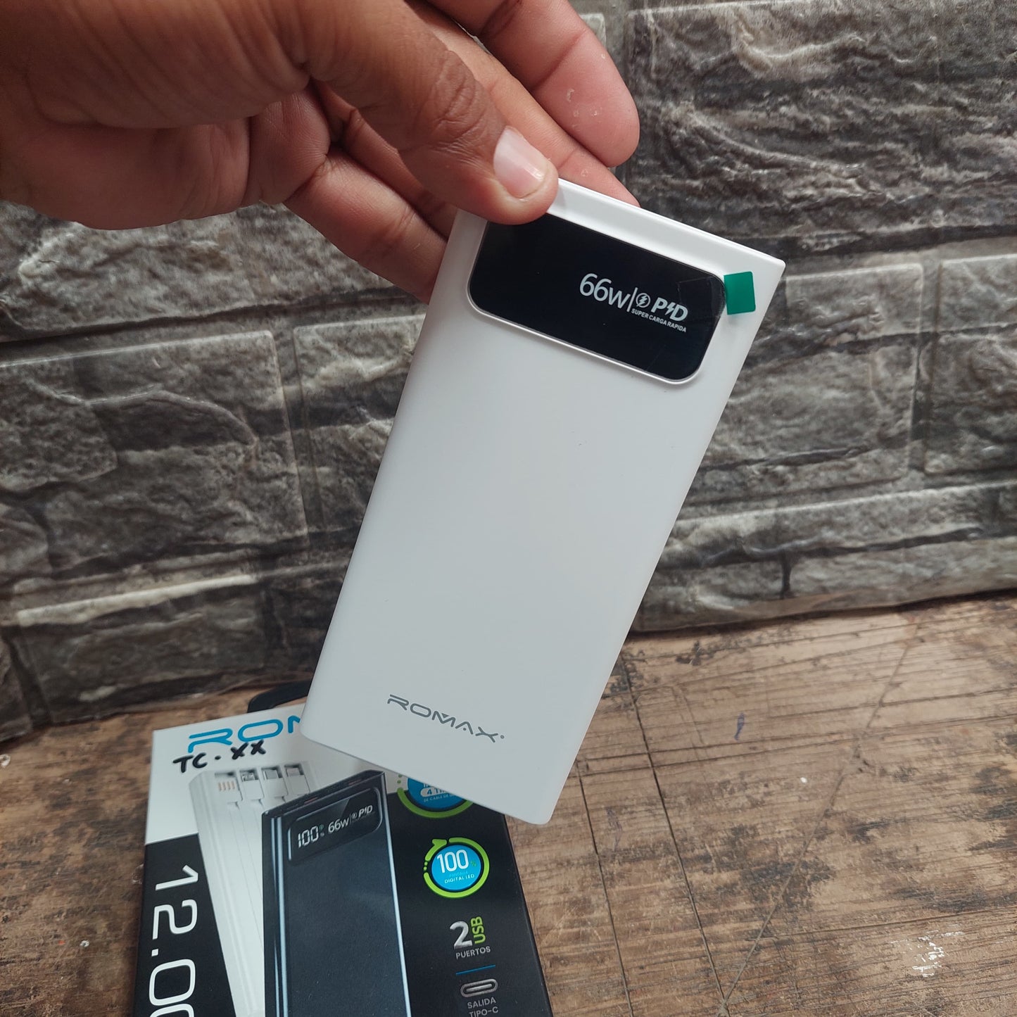 bateria portatil 12000mah Cod:3195 Driver:01