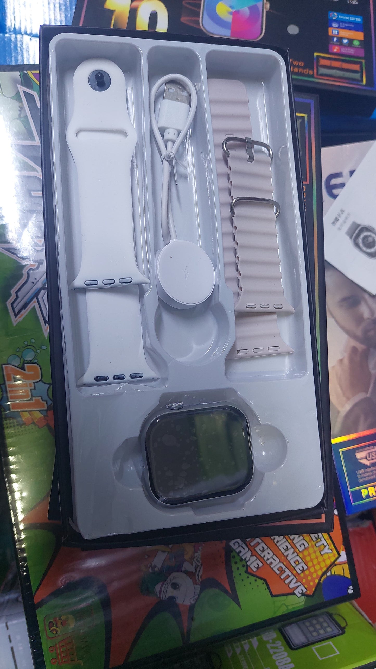 Reloj smartwacht 2 correas Cod:4458 Driver :02