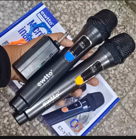 Microfono Inalambrico (Pack x 2) cod:3307 Driver :02;03