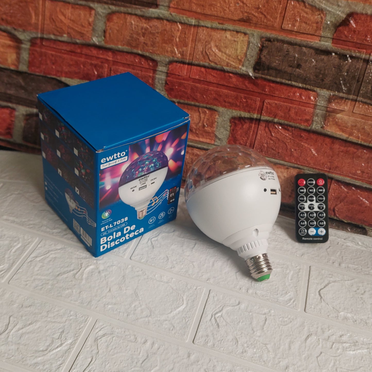 luces sikodelicas con control remoto Cod:3301 Driver :01