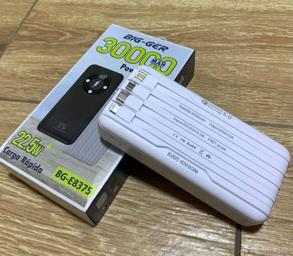 Bateria portatil 30000mah COD:3168 COD:01