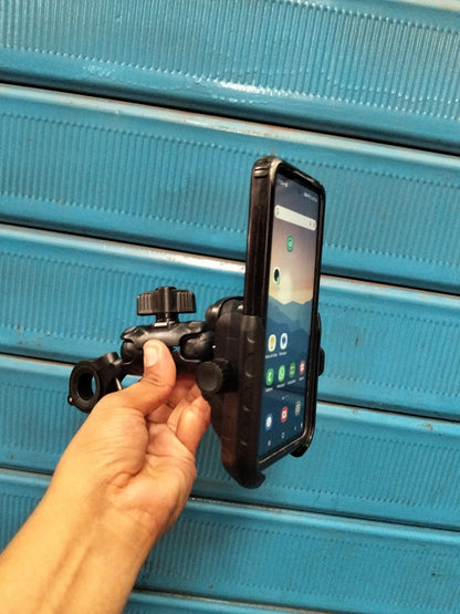 Soporte de celular con antivibración para moto Cod:3056 driver :01