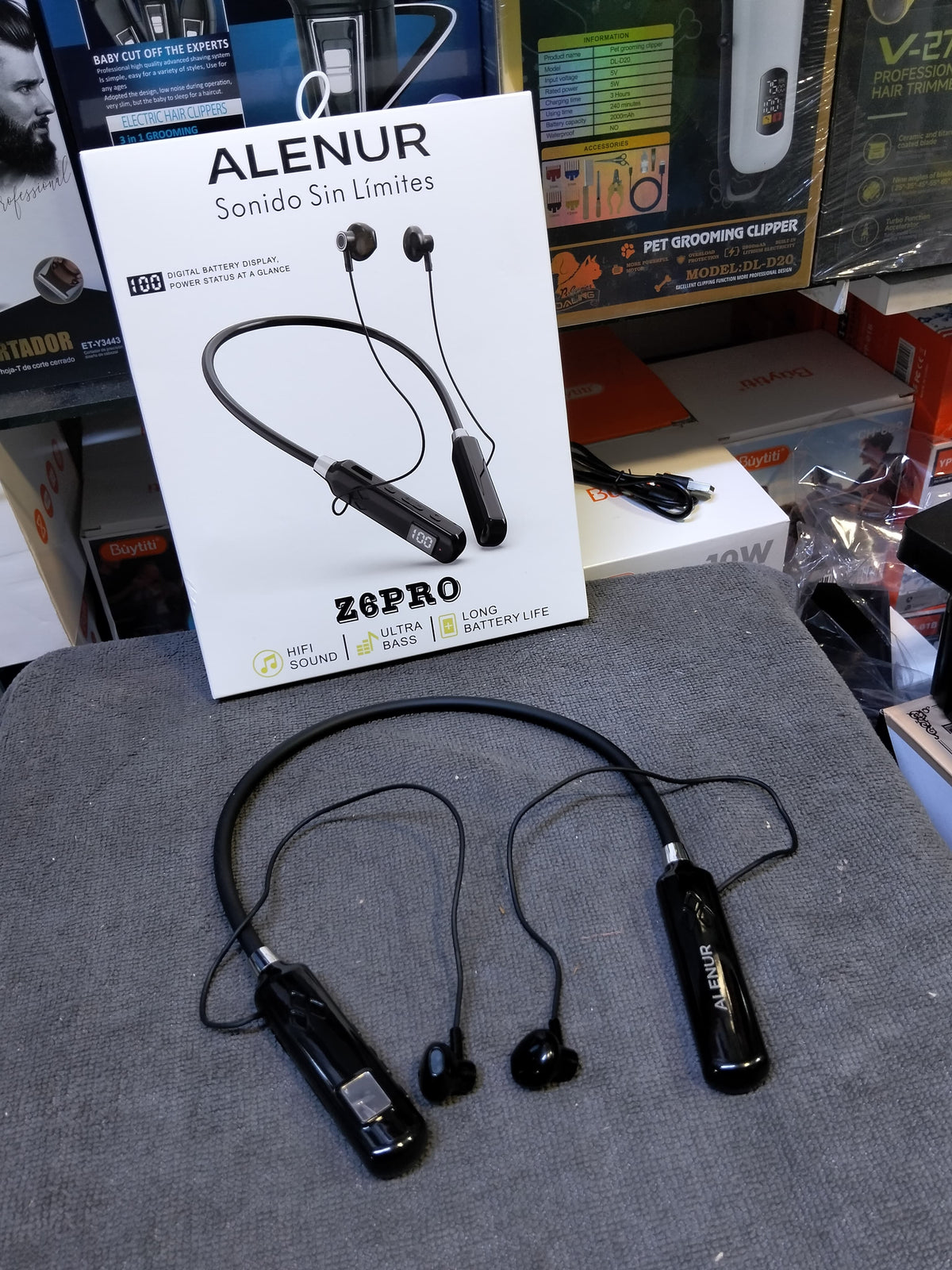 Audífonos Bluetooth para cuello Cod:3044 driver:02