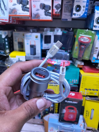 cigarrera cargador 75w para carro Cod:1329 driver :02