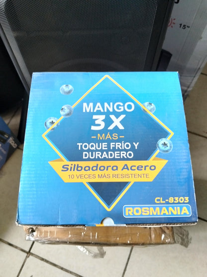 Tetera con Silbato acero inoxidable Cod:1312 driver:02