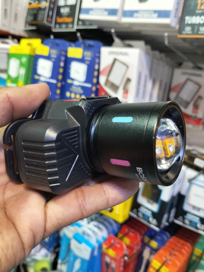 Linterna minera recargable con sensor de movimiento Cod:3014 driver :02