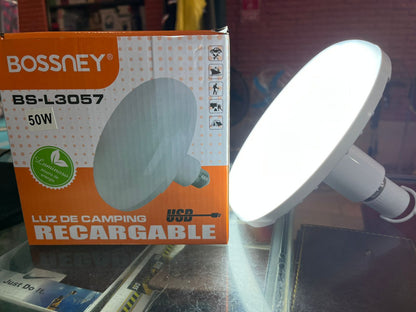 Foco recargable 50W Cod:1300 driver:03