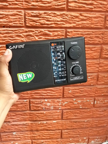 radio fm/ Am electricidad, recargable y a pilas Cod:1380 driver:03
