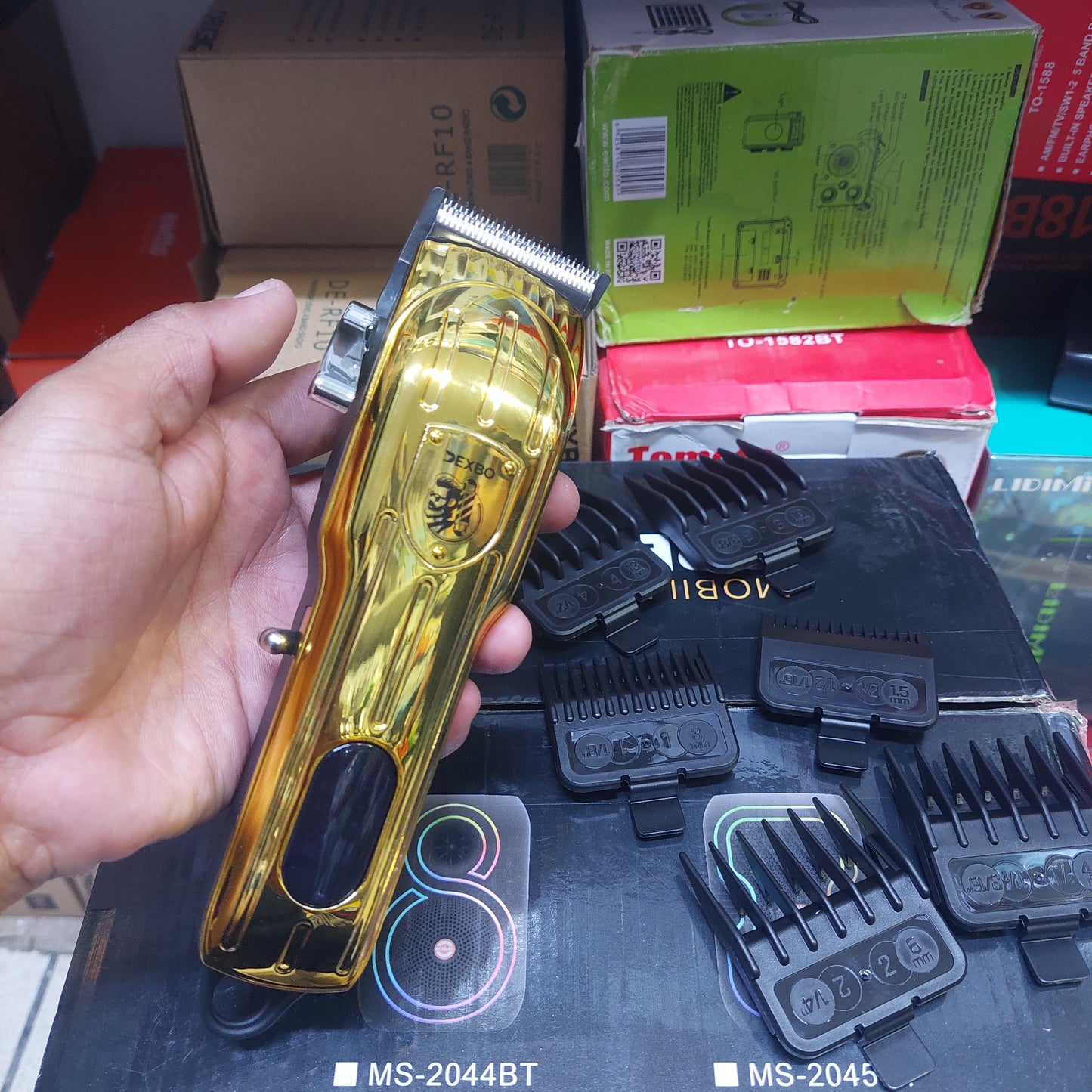 Maquina inalambrica de cortar cabello Cod:1167 driver:03