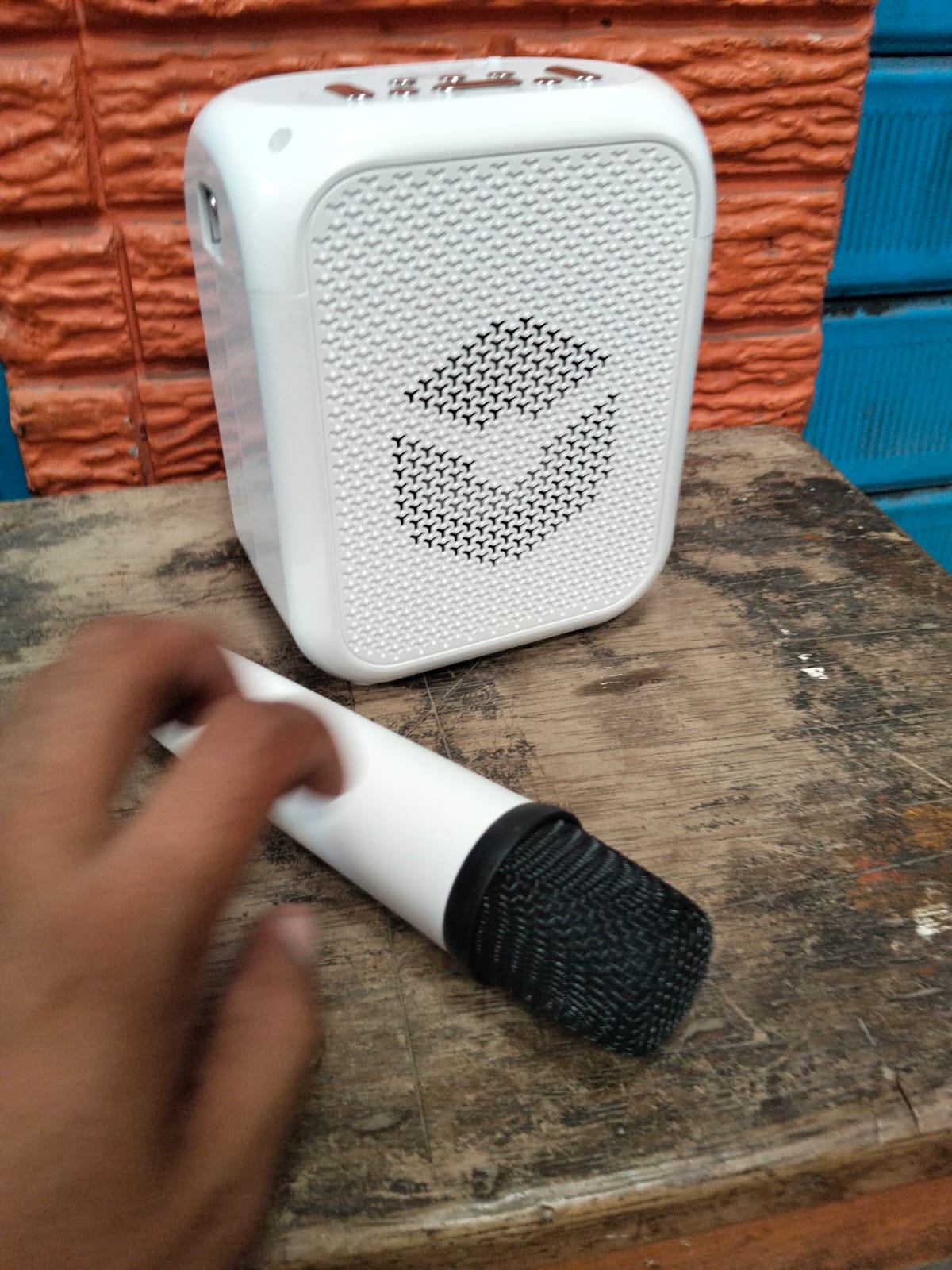 parlante Bluetooth karaoke con microfono inalambrico Cod:1365 driver:01