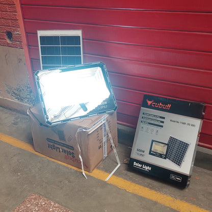 Reflector led 500W con panel solar COD:3139