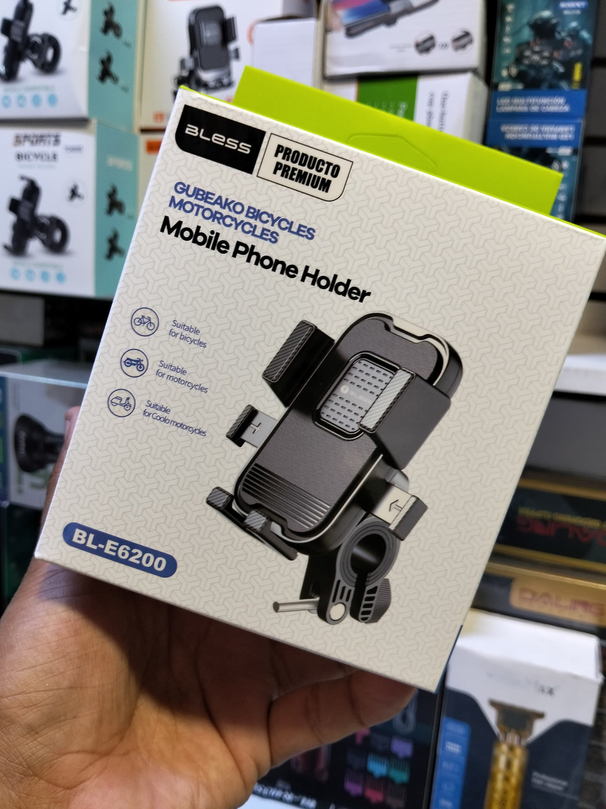 Soporte de celular para moto Cod:3065 driver :02