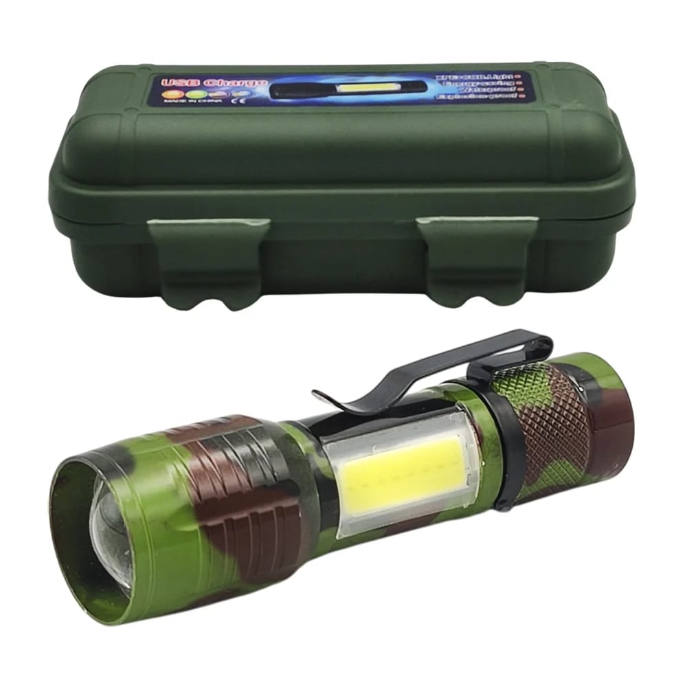 mini linterna recargable con zoom Cod:1275 driver :01