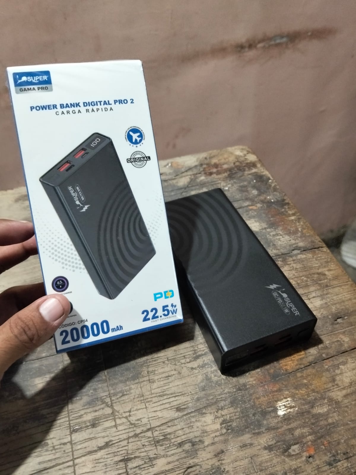 bateria portatil 20000mah Cod:1540