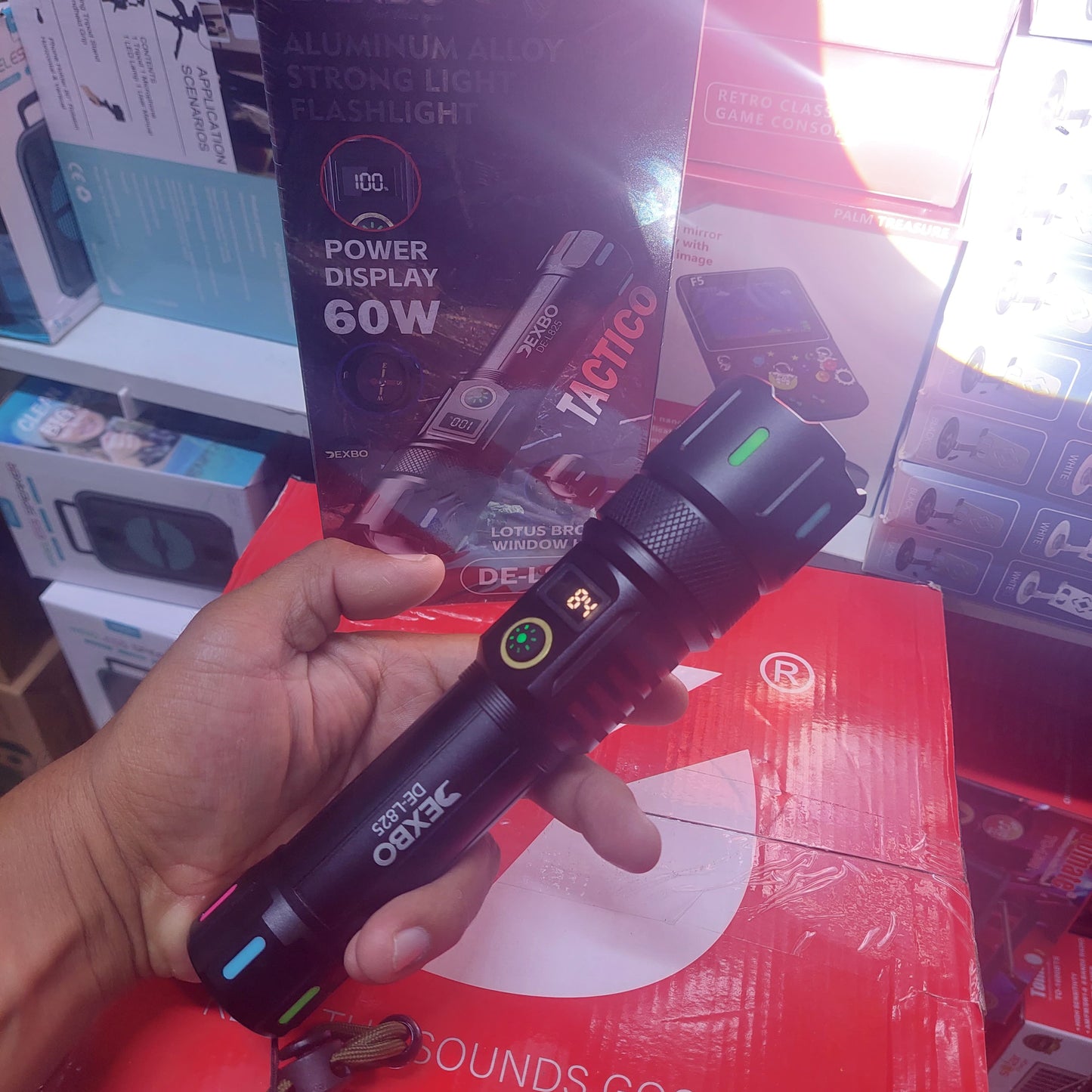 Linterna recargable 60W Cod:6071 driver:02