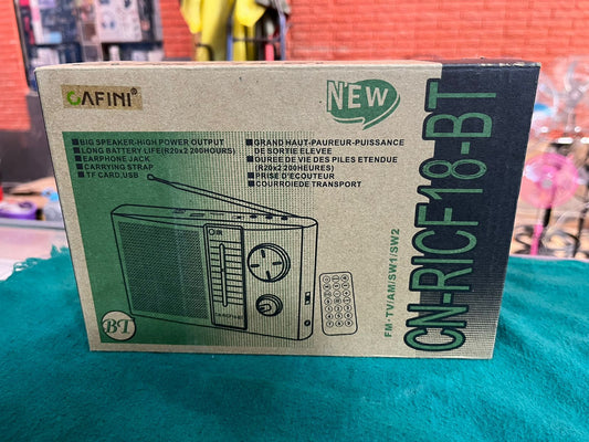 Radio Fm/Am a corriente y a pilas Cod:1355 driver:03