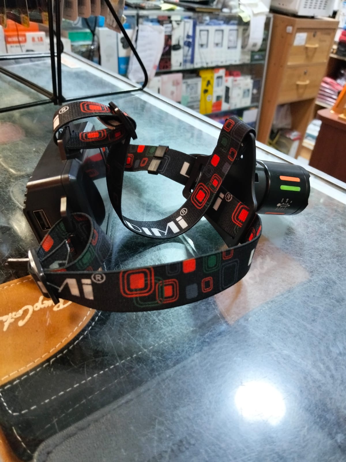 linterna minera recargable Cod:1205 driver:03