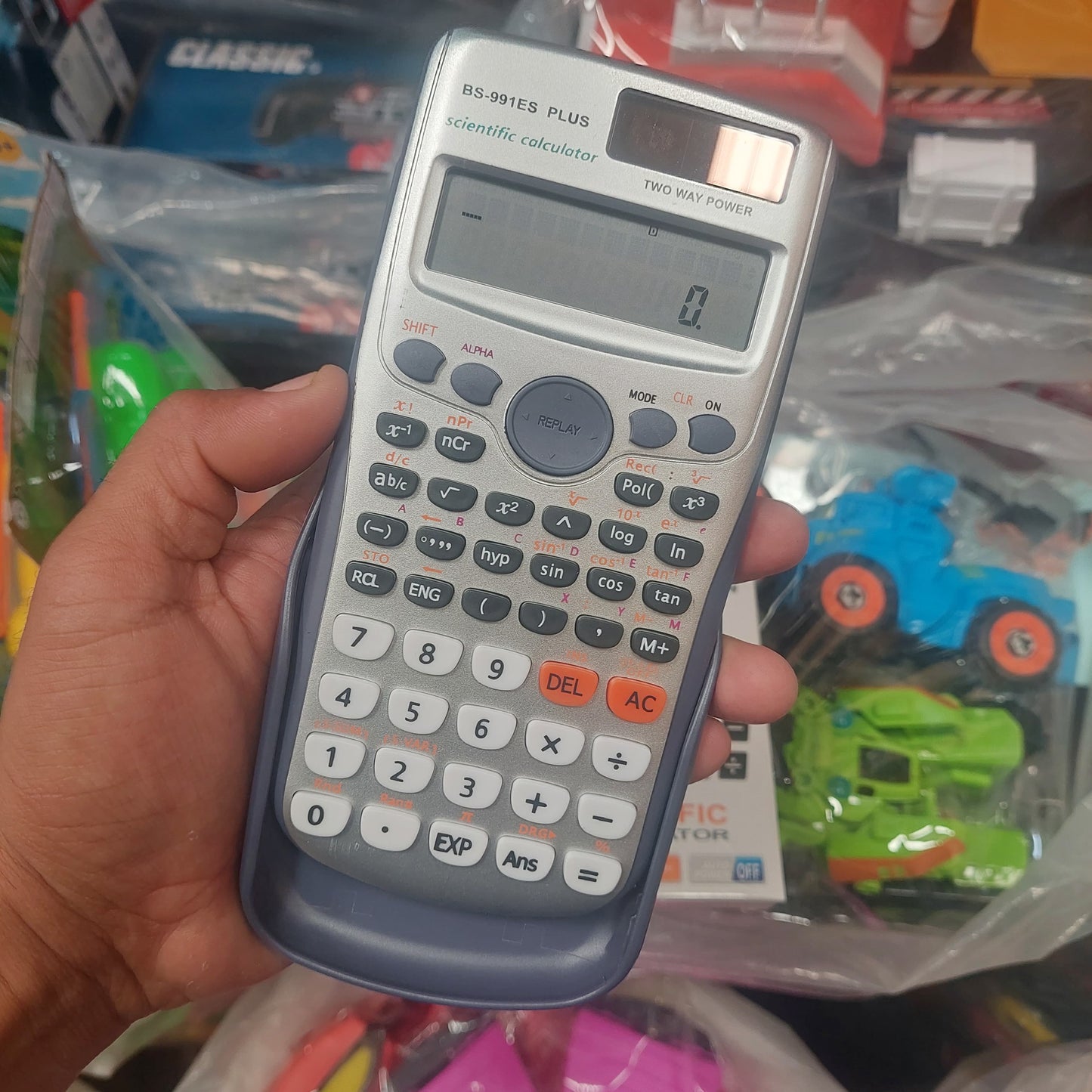 calculadora cientifica 376 funciones Cod:6052 driver :01