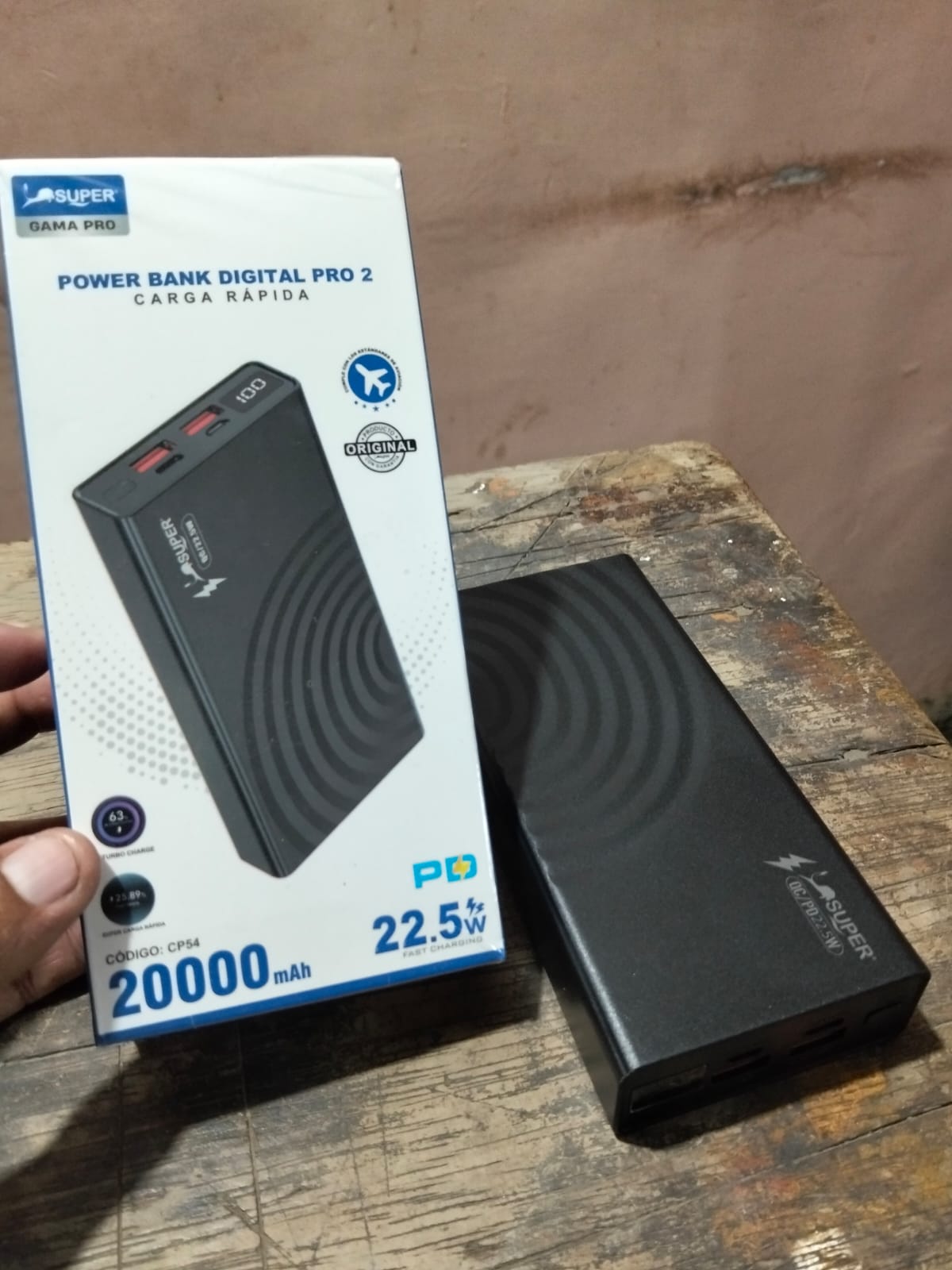 bateria portatil 20000mah Cod:1540