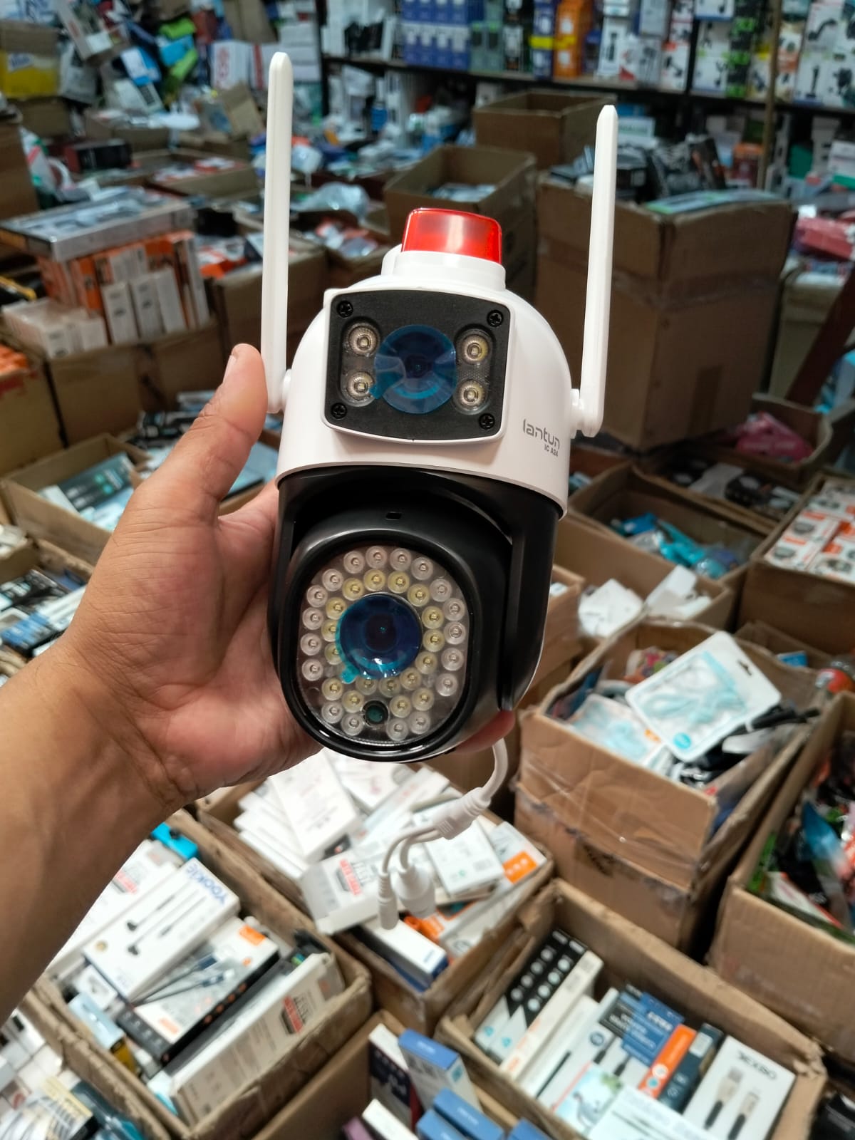 camara de seguridad doble lente  FUL HD Cod:1402
