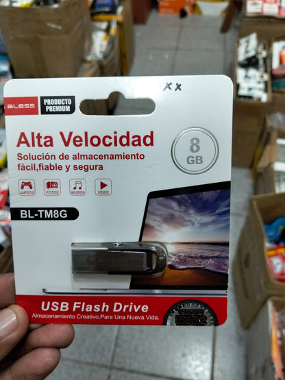 Memoria Usb 8Gb Cod:5078 driver:01
