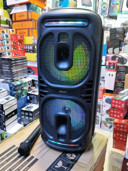 Parlante Bluetooth 8" con microfono Cod:3075 driver:02