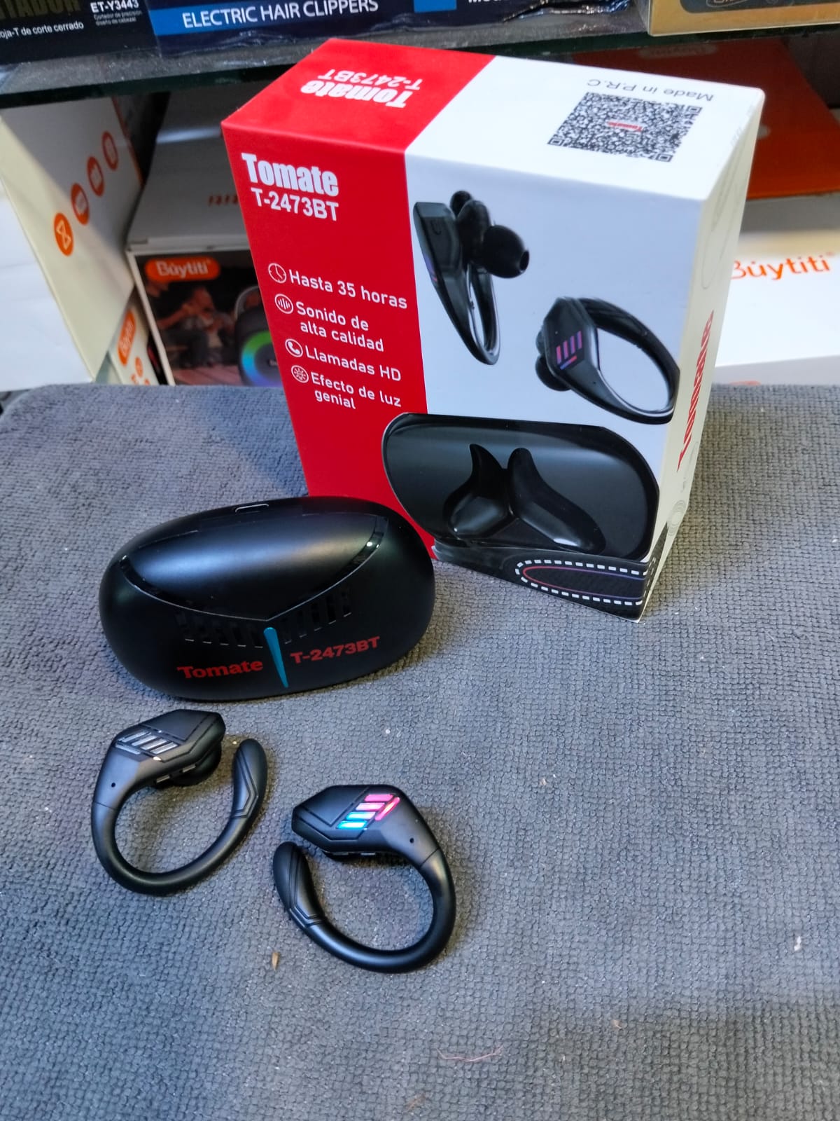 Audifonos bluetooth tomate 35 Horas Cod:5090 driver:02
