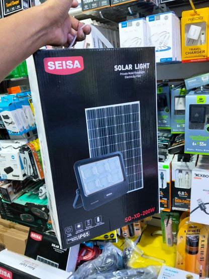 reflector 200W con panel  solar cod:5060 driver:02