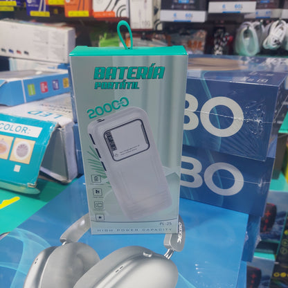 bateria portatil 20000mah Cod:1195 driver :01,02
