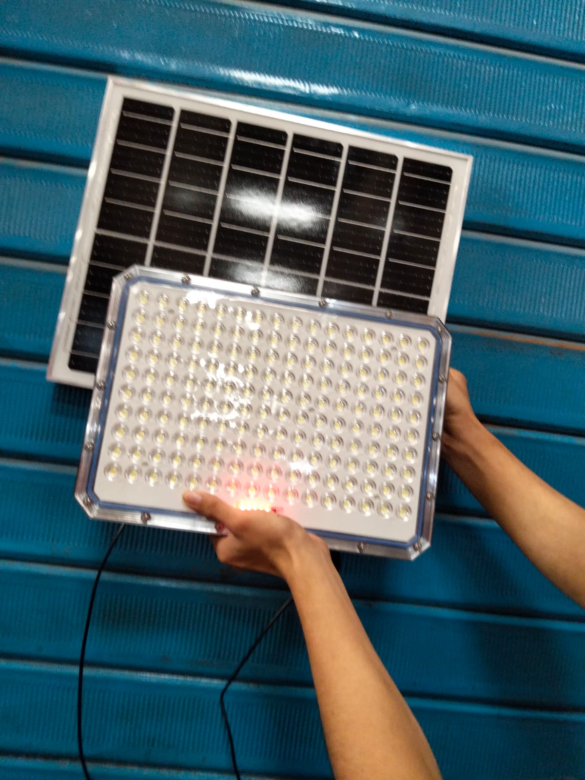 Reflector 500W con panel solar Cod:1337 driver:01