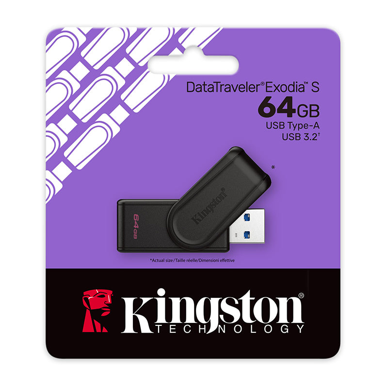 Memoria USB 64GB Kinstong  Cod:1437 driver :01