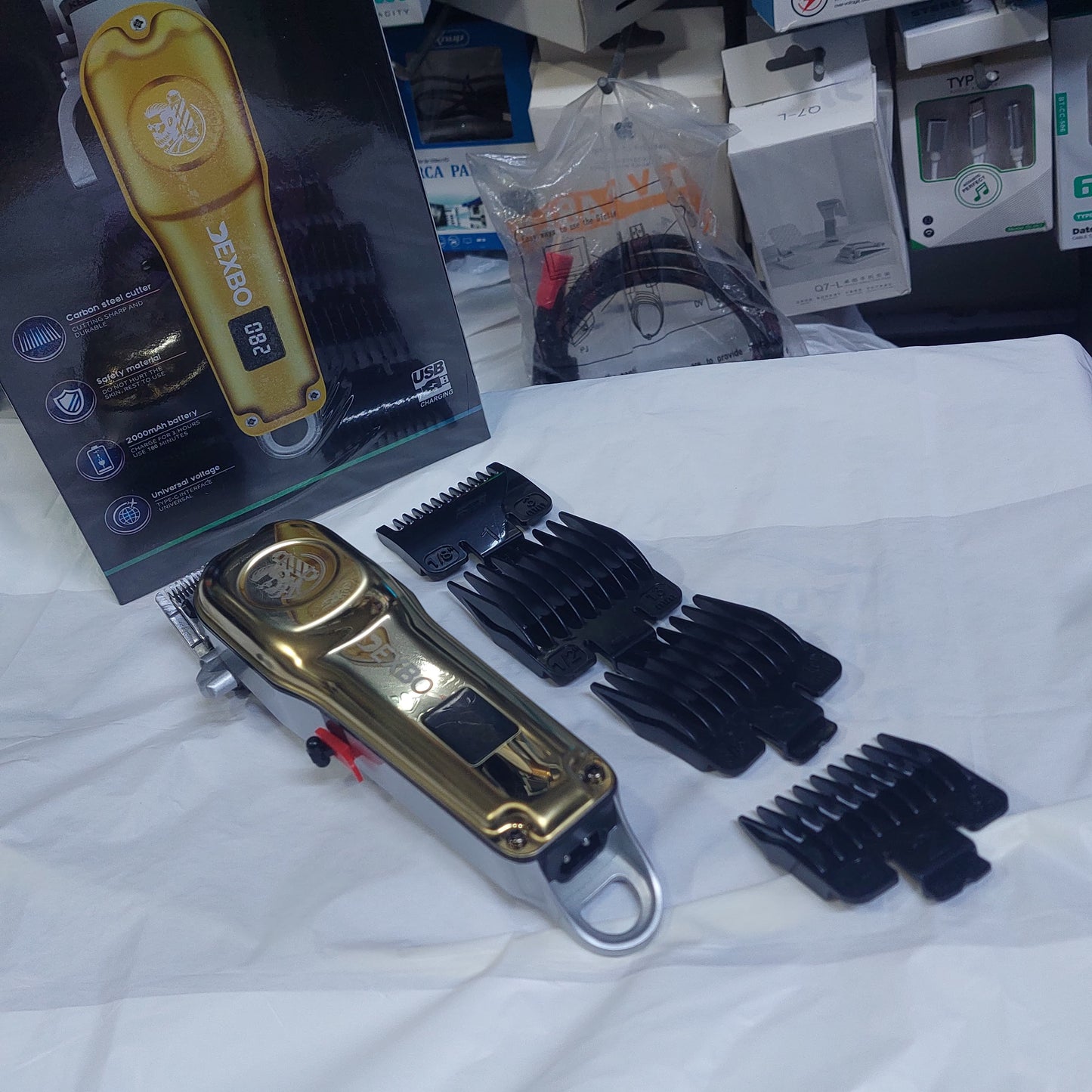 Maquina de cortar cabello Inalambrica Cod:3240 Driver :02