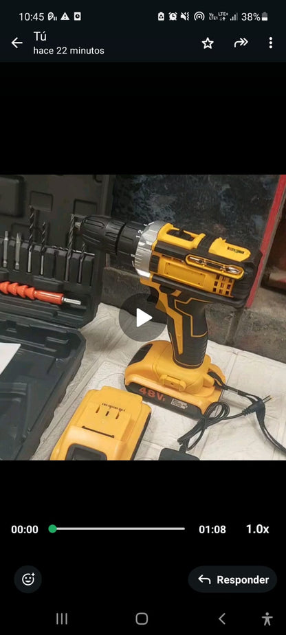 Atornillador Inalambrico 48V Cod:6084 driver :01